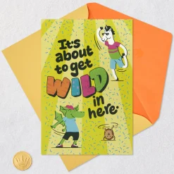 Party Animals Musical Birthday Card for Kids