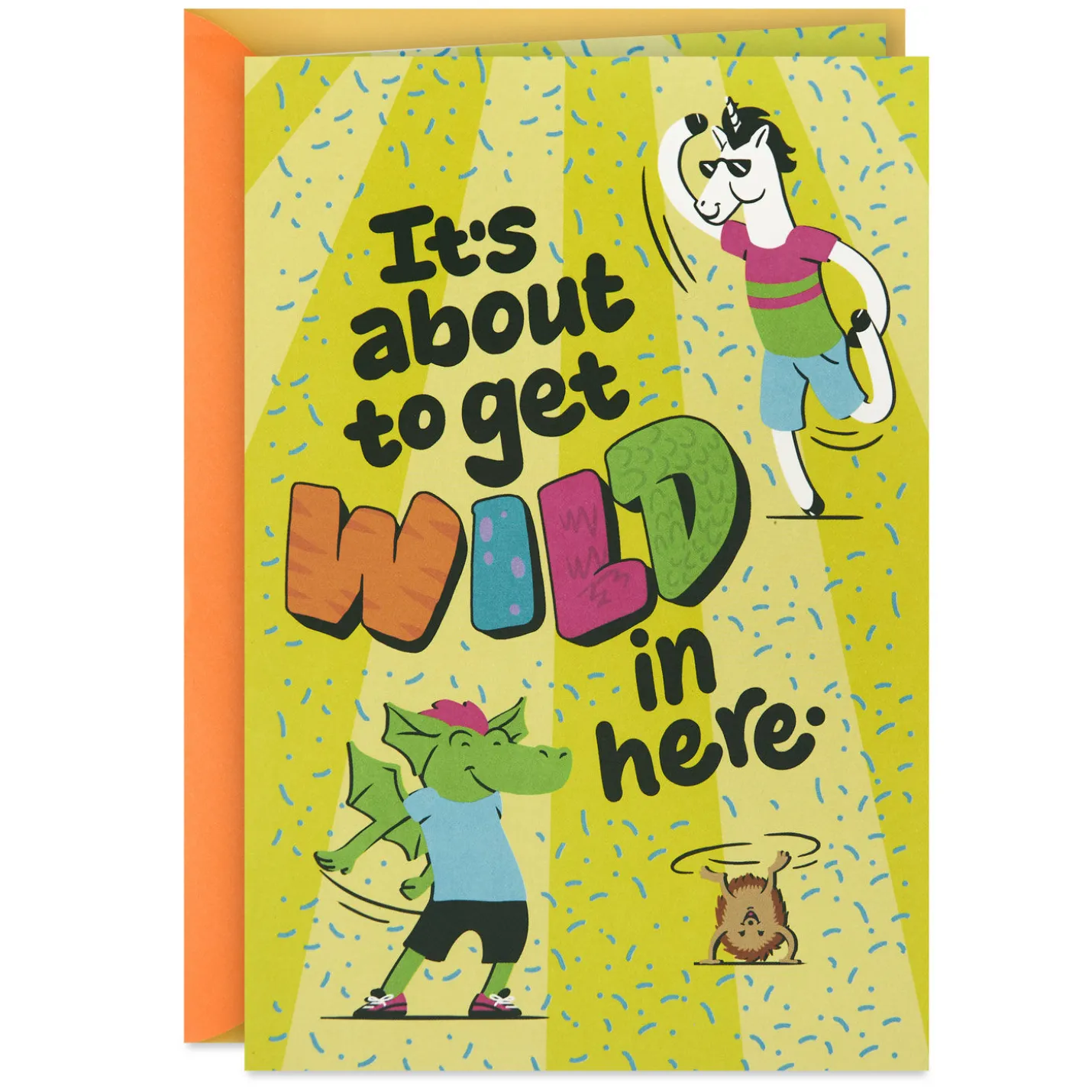 Party Animals Musical Birthday Card for Kids