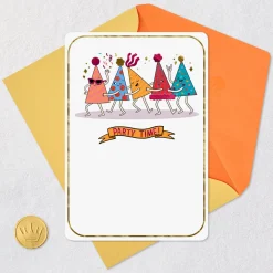 Party Time Birthday Card for Kids