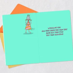 Party Time Birthday Card for Kids