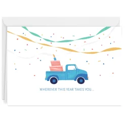 Party Truck Custom Birthday Card