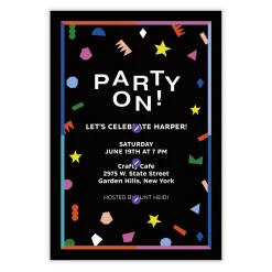Party On! Invitation