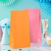 Pastel 6-Color Assortment Paper Goodie Bags, 30 total