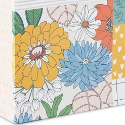 13" Patchwork Floral Large Gift Bag