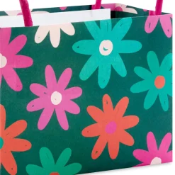 4" Patterned Pink Mini Horizontal Gift Bag Bundle