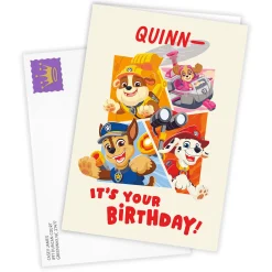 Paw Patrol™ Custom Birthday Card