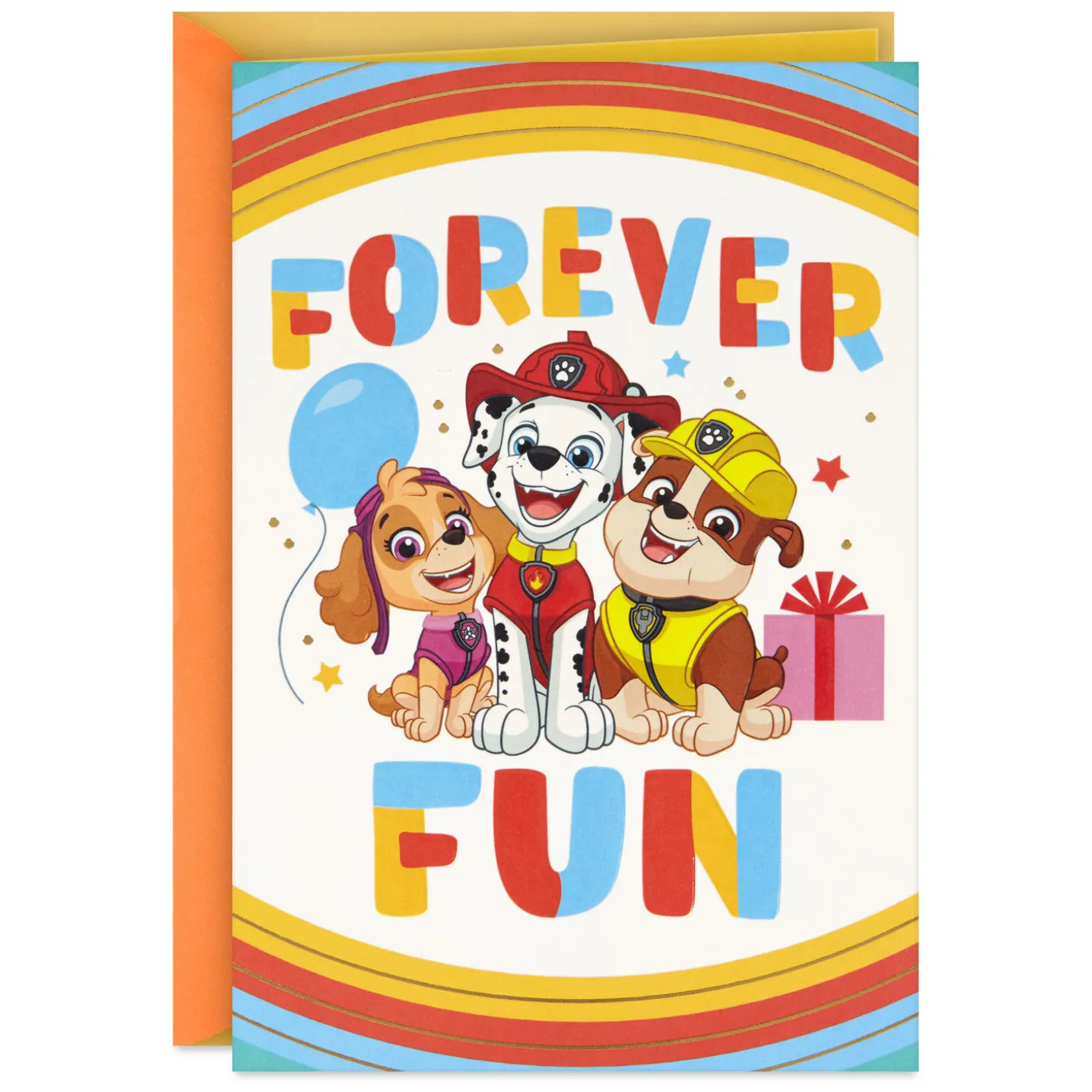 Paw Patrol™ Forever Fun Birthday Card for Kids