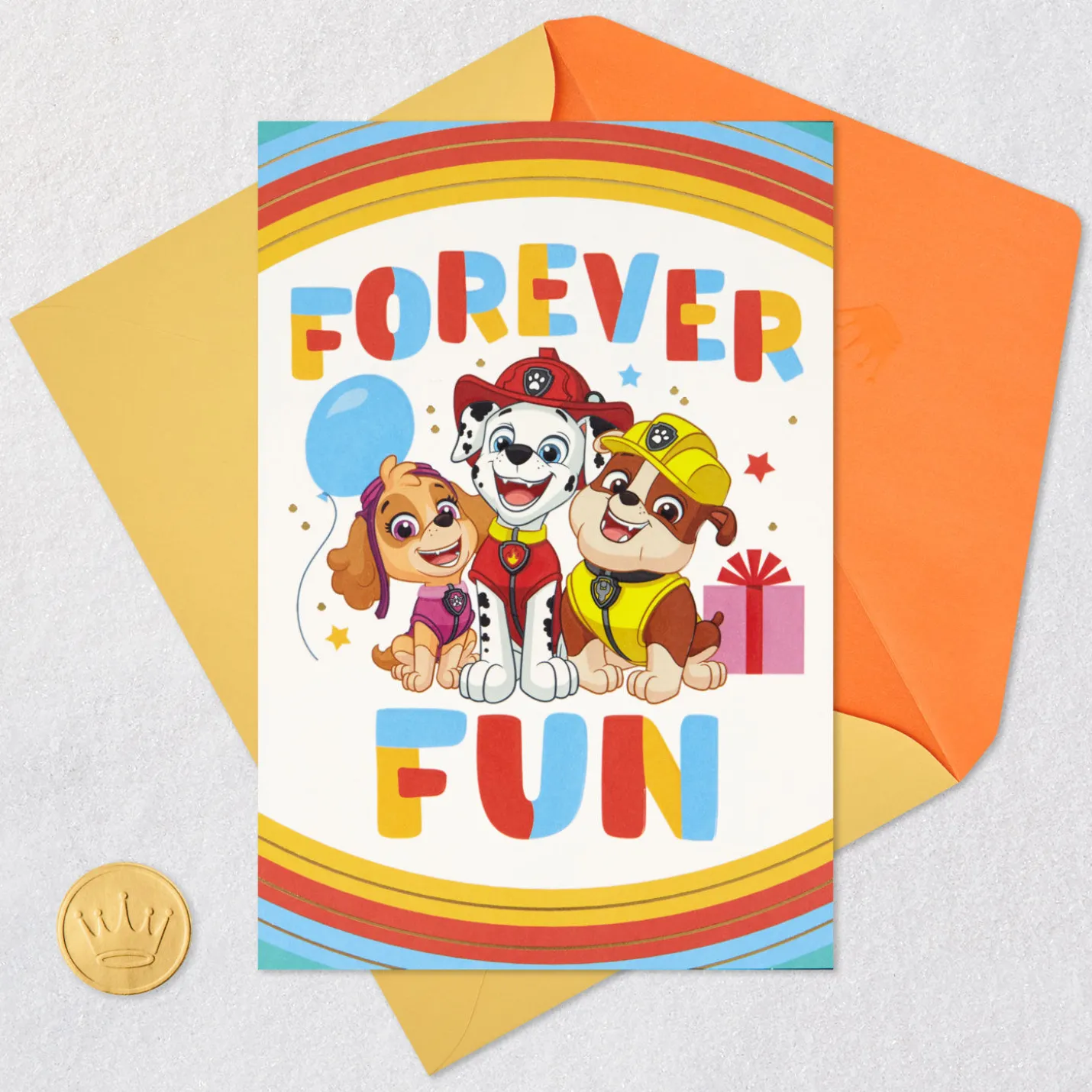 Paw Patrol™ Forever Fun Birthday Card for Kids