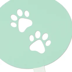Paw Prints Garden Stake, 6"