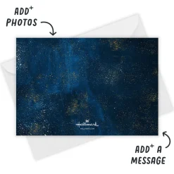 Peace on Earth Flat Holiday Photo Card