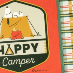 Peanuts® Beagle Scouts Snoopy Happy Camper Birthday Card