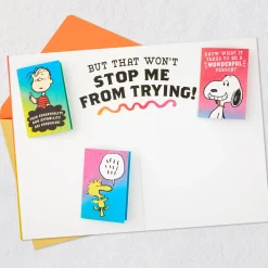 Peanuts® Charlie Brown Wonderful You Funny Birthday Card With Mini Cards