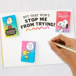Peanuts® Charlie Brown Wonderful You Funny Birthday Card With Mini Cards