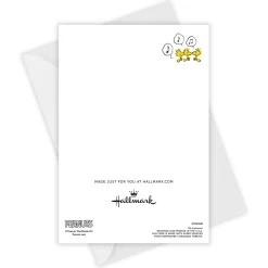 Peanuts® Cute Snoopy Party Custom Birthday Card