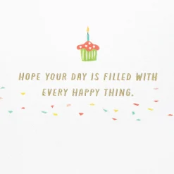 Peanuts® Every Happy Thing Birthday Card