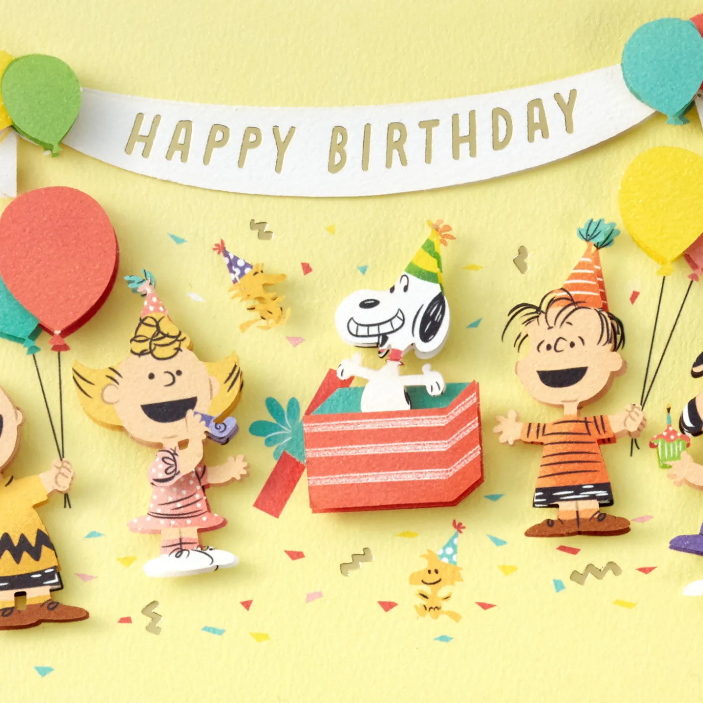 Peanuts® Every Happy Thing Birthday Card