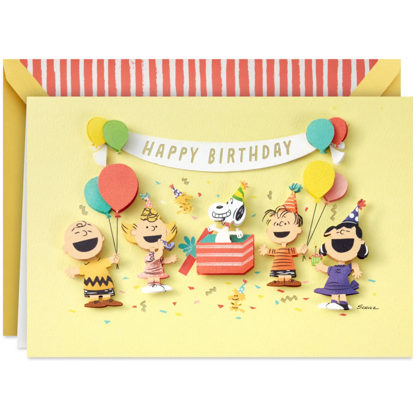 Peanuts® Every Happy Thing Birthday Card
