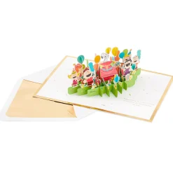 Peanuts® Gang Celebrating You 3D Pop-Up Birthday Card