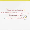 Peanuts® Love and Hugs Coming Your Way Birthday Card
