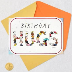 Peanuts® Love and Hugs Coming Your Way Birthday Card