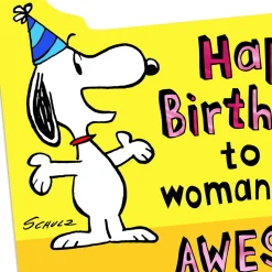 Peanuts® Snoopy Absolutely Amazing Pop-Up Birthday Card for Her
