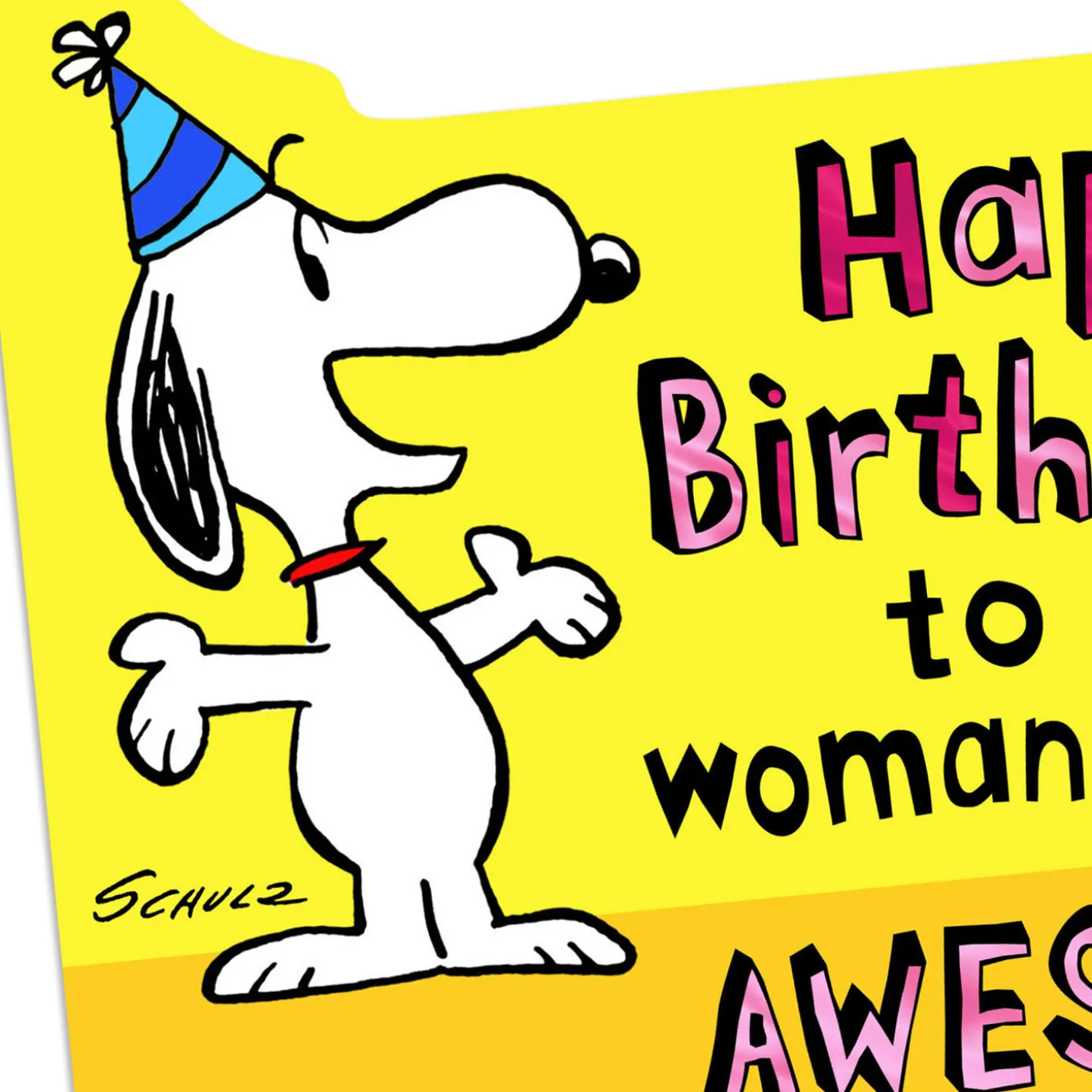 Peanuts® Snoopy Absolutely Amazing Pop-Up Birthday Card for Her