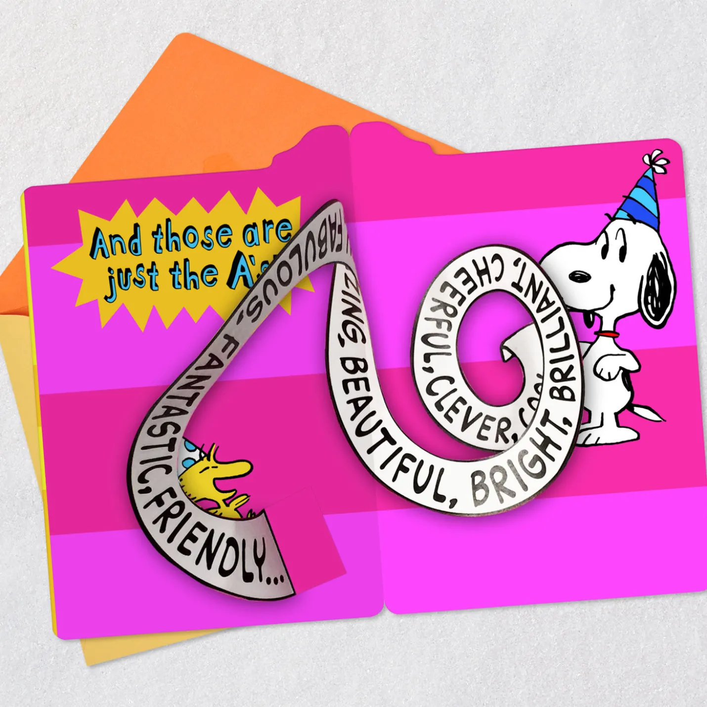 Peanuts® Snoopy Absolutely Amazing Pop-Up Birthday Card for Her