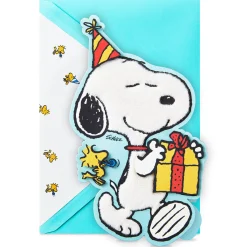 Peanuts® Snoopy and Woodstock Happiness Is Celebrating You Birthday Card