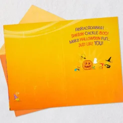 Peanuts® Abracadabra Musical Halloween Card With Light