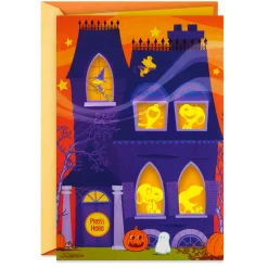 Peanuts® Abracadabra Musical Halloween Card With Light