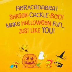 Peanuts® Abracadabra Musical Halloween Card With Light