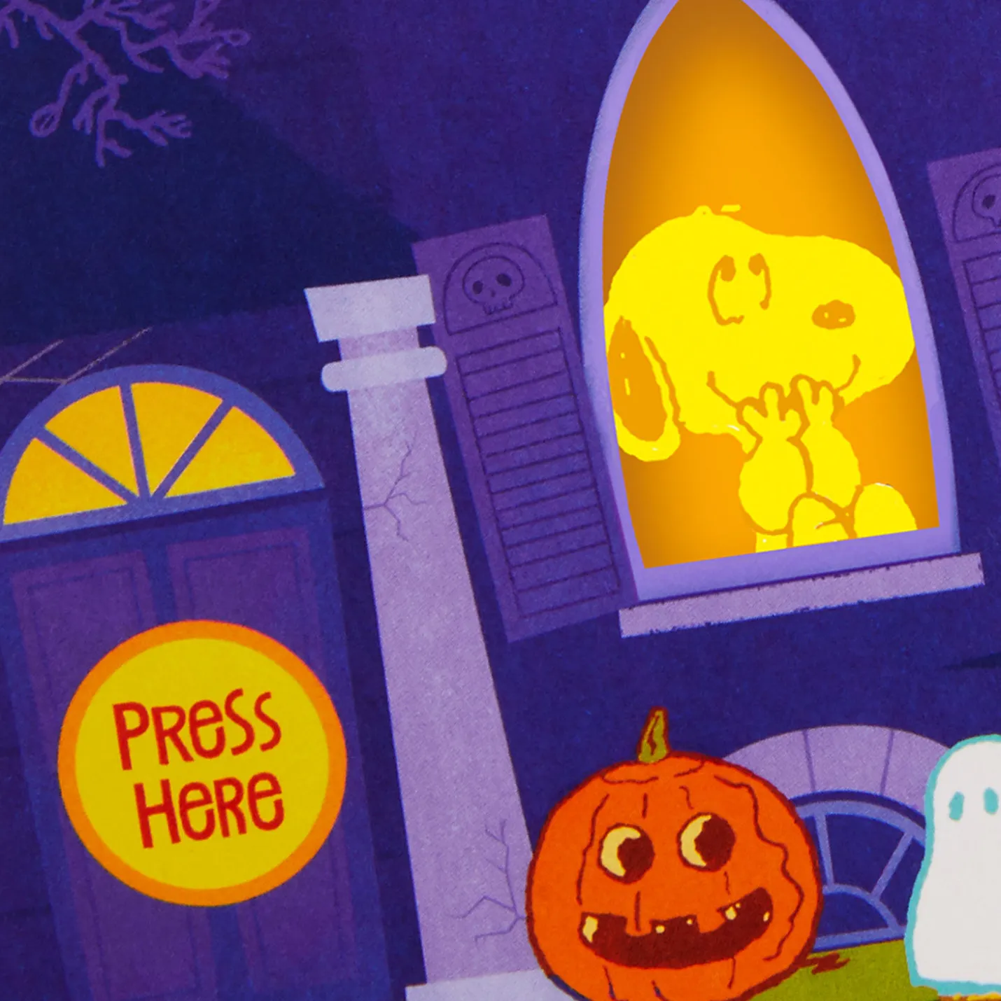 Peanuts® Abracadabra Musical Halloween Card With Light