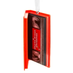 Peanuts® A Charlie Brown Christmas Retro Video Cassette Case Hallmark Ornament