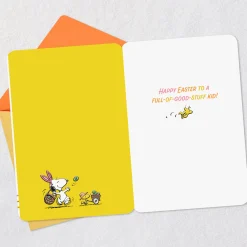 Peanuts® A Full-of-Good-Stuff Kid Easter Card