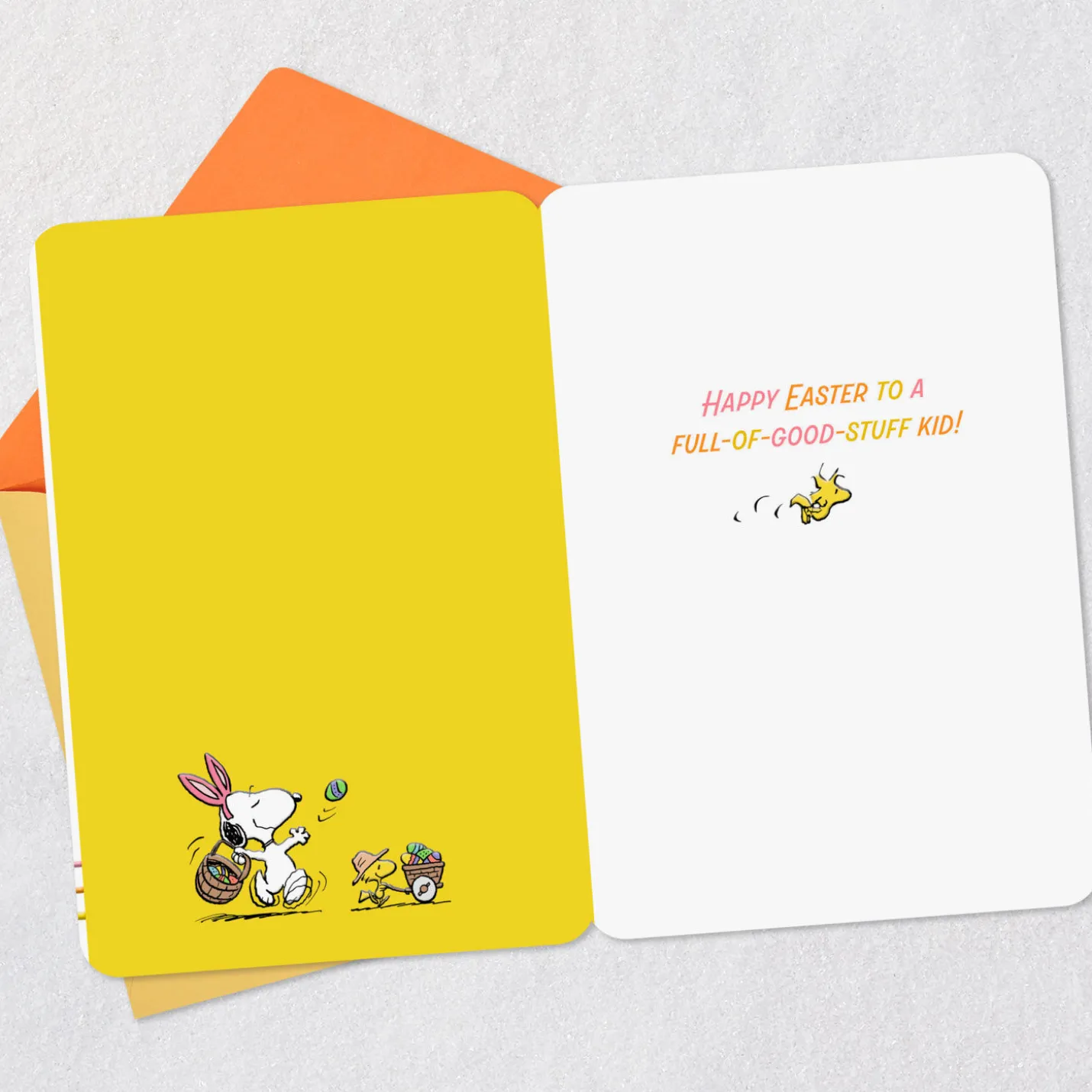 Peanuts® A Full-of-Good-Stuff Kid Easter Card