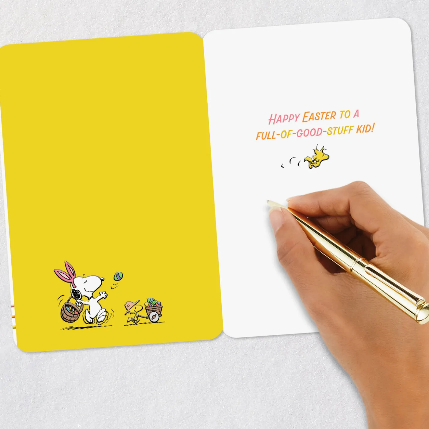 Peanuts® A Full-of-Good-Stuff Kid Easter Card