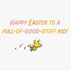 Peanuts® A Full-of-Good-Stuff Kid Easter Card