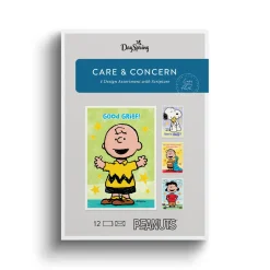 Peanuts® Assorted Religious Care and Concern Cards, Box of 12