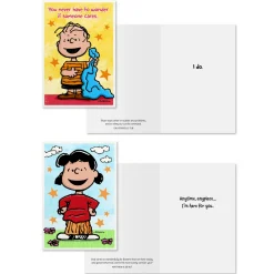 Peanuts® Assorted Religious Care and Concern Cards, Box of 12