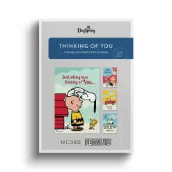 Peanuts® Assorted Religious Thinking of You Cards, Box of 12