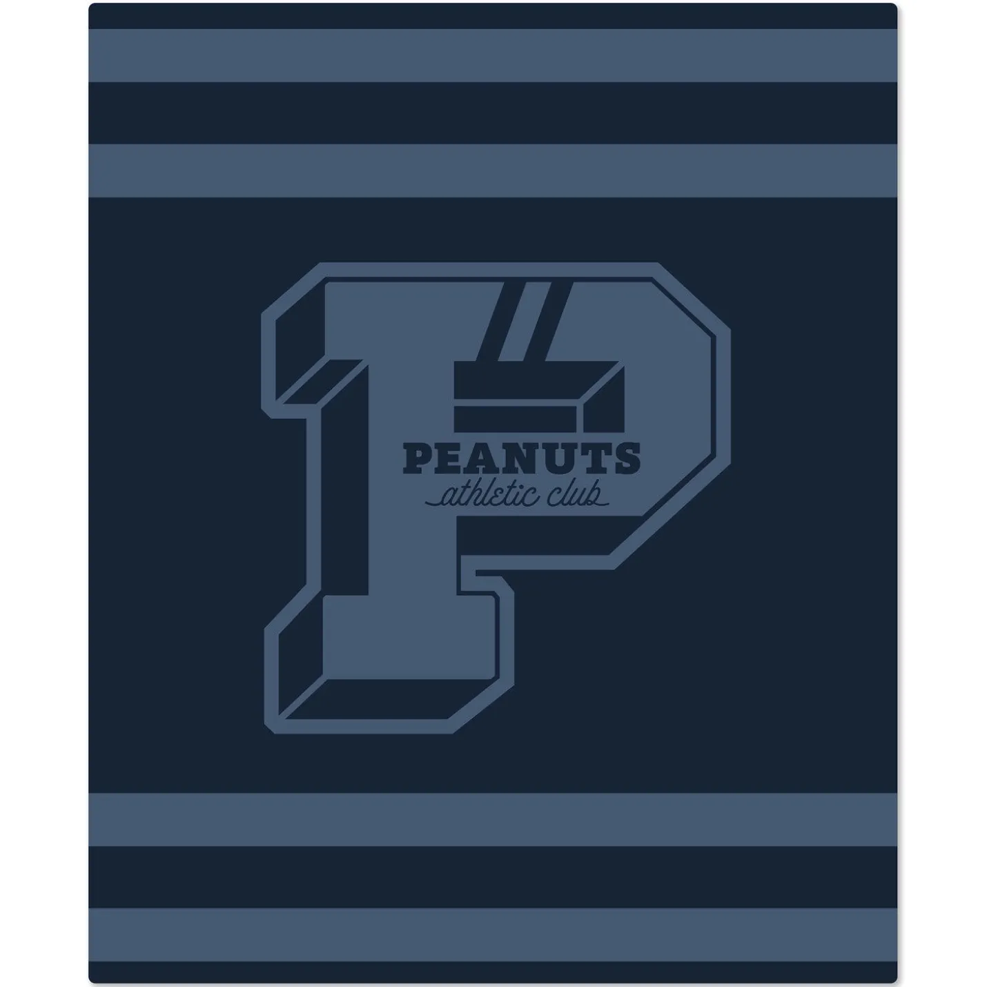 Peanuts® Athletic Club Two-Sided Throw Blanket, 50x60
