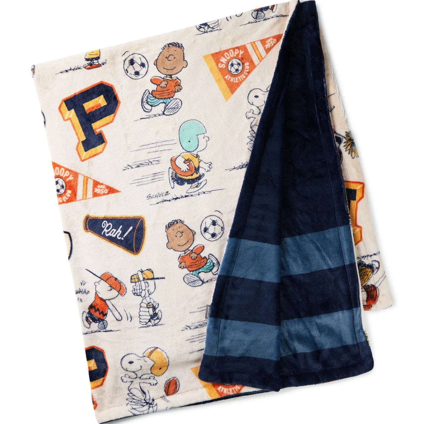 Peanuts® Athletic Club Two-Sided Throw Blanket, 50x60