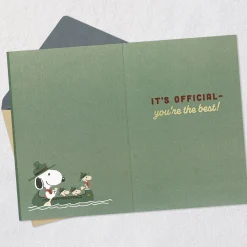 Peanuts® Beagle Scouts Badges Certified Amazing Thank-You Card