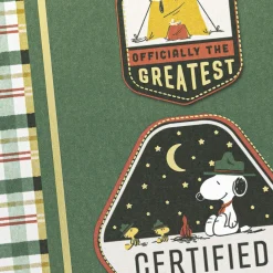 Peanuts® Beagle Scouts Badges Certified Amazing Thank-You Card
