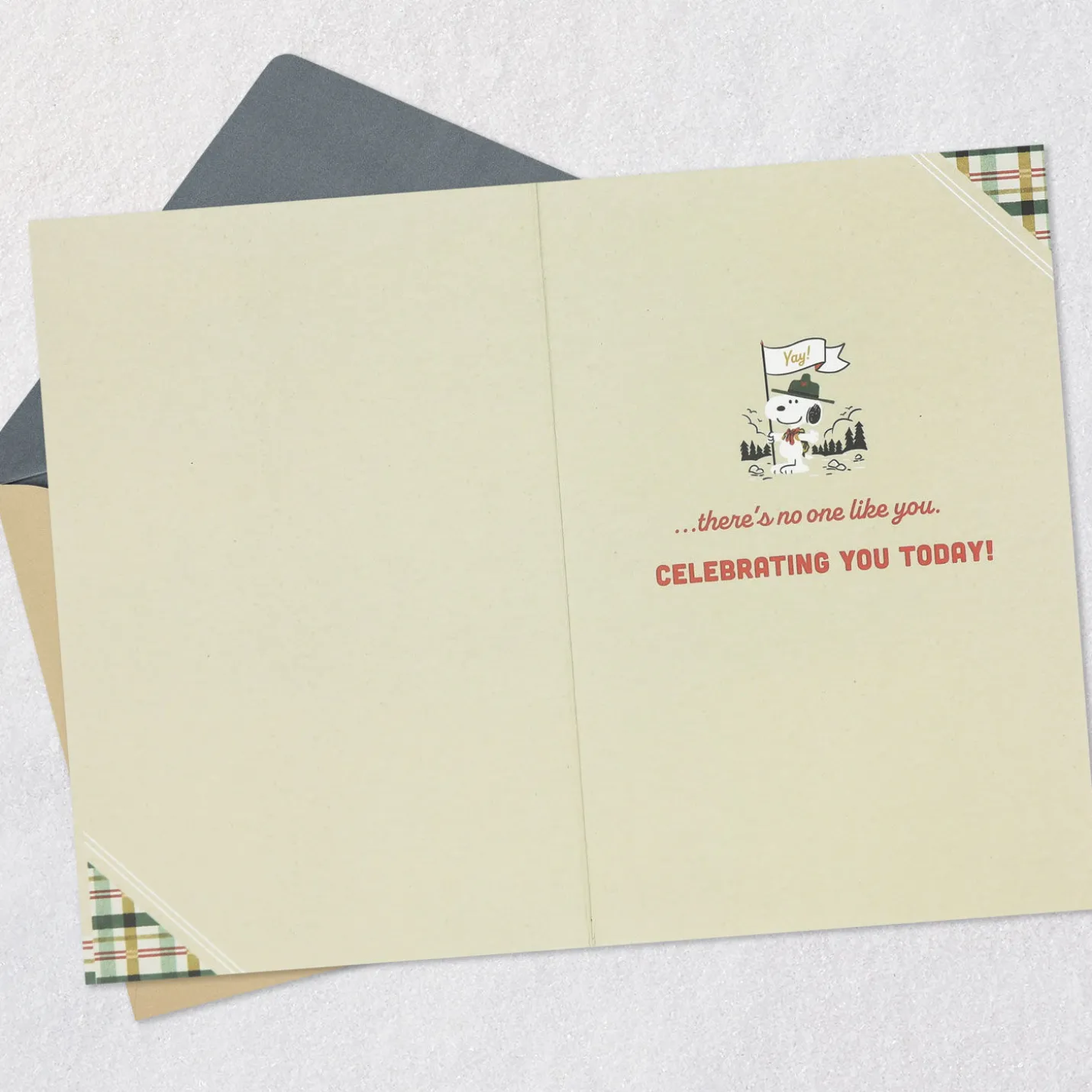 Peanuts® Beagle Scouts Compass No One Like You Birthday Card