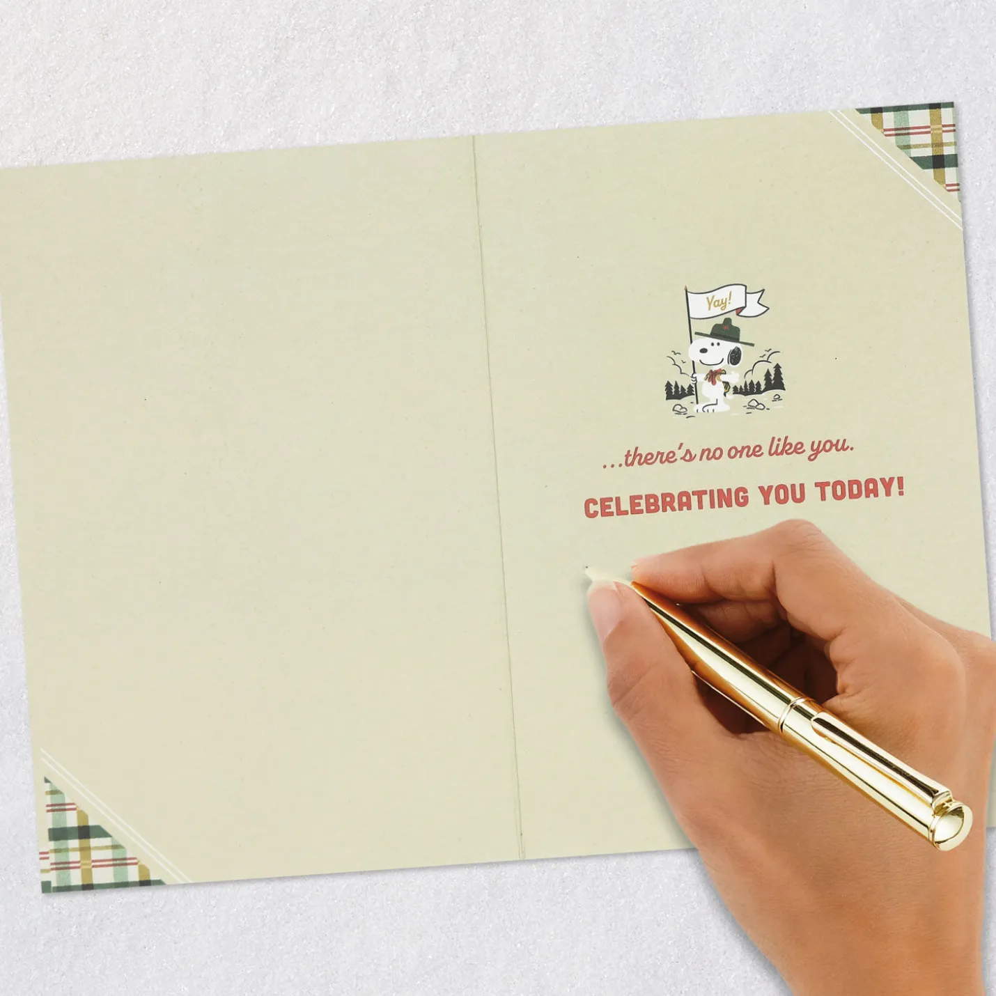 Peanuts® Beagle Scouts Compass No One Like You Birthday Card