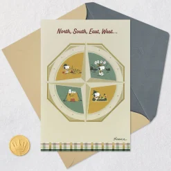 Peanuts® Beagle Scouts Compass No One Like You Birthday Card