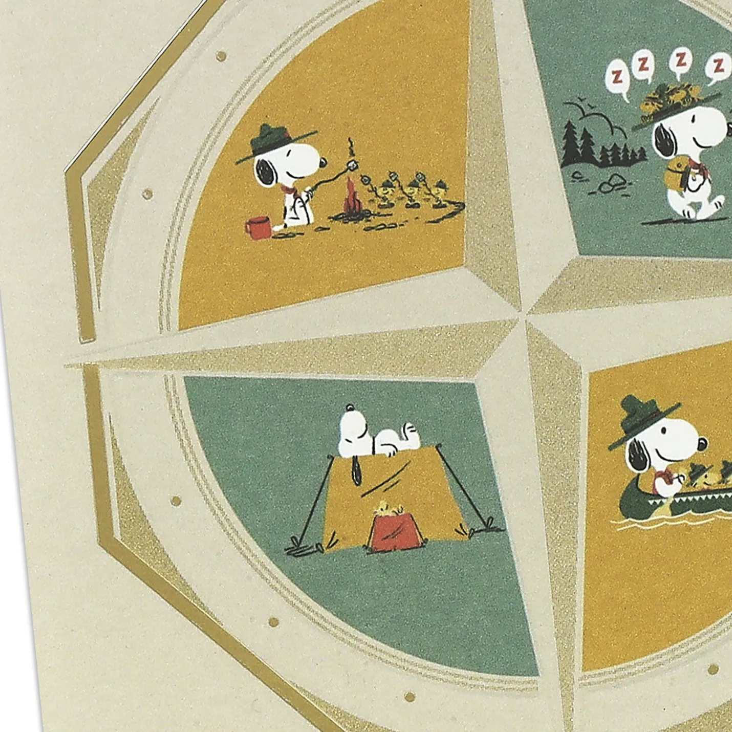 Peanuts® Beagle Scouts Compass No One Like You Birthday Card
