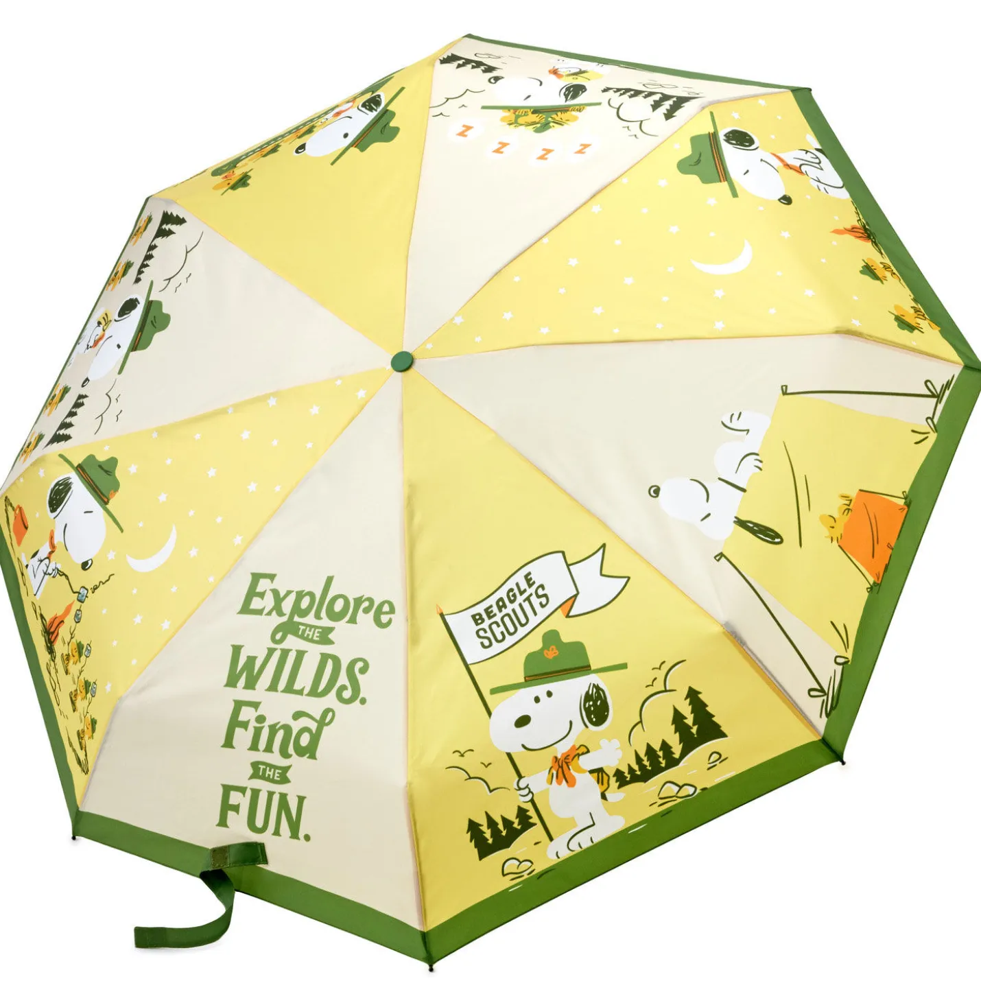 Peanuts® Beagle Scouts Find the Fun Umbrella With Case