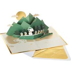 Peanuts® Beagle Scouts New Adventures Ahead 3D Pop-Up Card